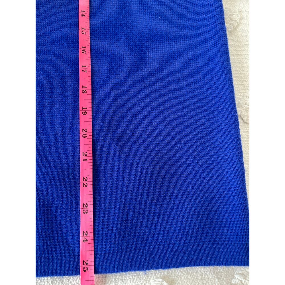 Vintage 90s J.Crew Retro Sweater 100% Wool Striped Fisherman Ski Gorpcore Mens L - Picture 5 of 6